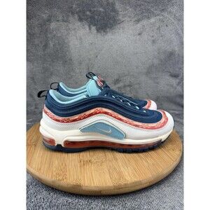 Nike Air Max 97 Shoes Boys Size 6 Blue White Athletic Sneakers CQ4818-400
